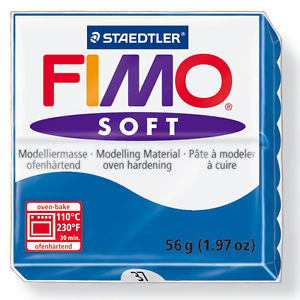 Modelinas Fimo, 56g, vandenyno mėlynos spalvos