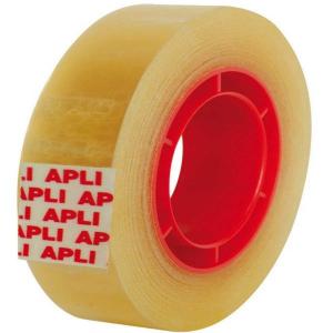 Lipni juostelė APLI, 19 mm x 33 m, skaidri