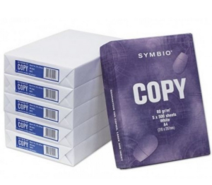 Biuro popierius Symbio Copy, A4, 80g, 500 lapų