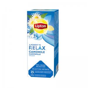 Ramunėlių arbata Lipton, su vokeliu, 25 pakeliai