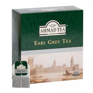 Arbata AHMAD EARL GREY, maišeliuose, 100vnt x 2g