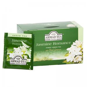 Arbata AHMAD ALU JASMINE GREEN, 20 vokelių su siūlu