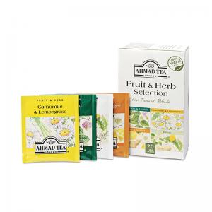 Arbata AHMAD FRUIT & HERB SELECTION, 20 arbatos vokelių