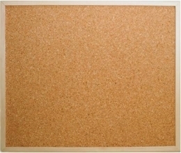 Kamštinė lenta mediniu rėmu 2x3 Eco, 80x60 TC86/C