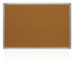 Kamštinė lenta aliuminiu rėmu 2x3, 150x100cm