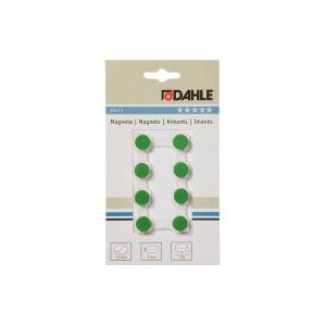 Magnetai Dahle, 13mm, 8vnt. žalios spalvos