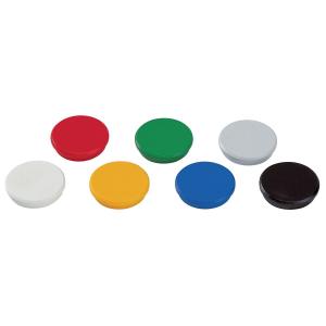 Magnetai Dahle, 13mm, 8vnt., geltonos spalvos