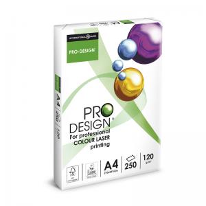 Biuro popierius PRO DESIGN A4, 120 g/m2, 250 lapų