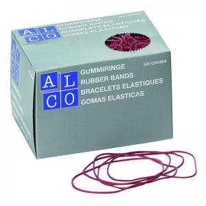 Gumelės ALCO, 4 x 80 mm, 500 g