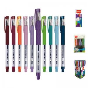 Tušinukas NATARAJ GRIPPO JOI 10, 0,7 mm, įvairių spalvų rašalas, 1 vnt.