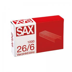 Sąsagėlės SAX 26/6, (dėž. 1000 vnt.)