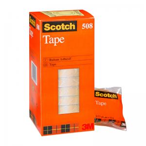 Lipni juosta SCOTCH 508, skaidri, 19mmx33m, 1 vnt.