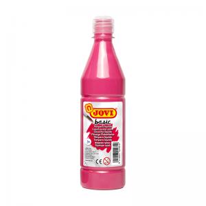 Skystas guašas buteliuke JOVI 500 ml, rožinė sp. (magenta)