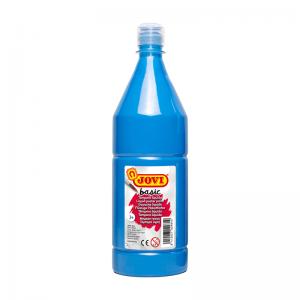 Skystas guašas buteliuke JOVI 1000 ml, mėlyna sp. (cyan)