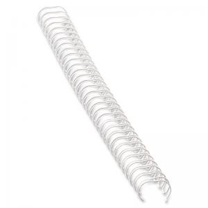 Metalinės spiralės Fellowes, 10 mm, 100 vnt., balta