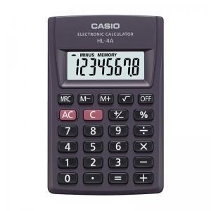 Kišeninis skaičiuotuvas CASIO HL-4A, 56 x 87 x 8.6 mm