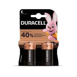 Baterijos DURACELL C, LR14, 2vnt