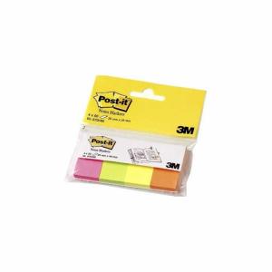 Indeksai-žymekliai Post-it® 670/4 popieriniai 4spalvosx50vnt. 20x38mm