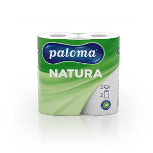 Popierinis rankšluostis PALOMA NATURA, 2 vnt