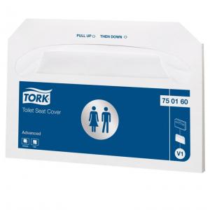 Unitazo sėdynės užtiesalas TORK V1 ADVANCED, 250 vnt., 750160