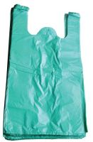 Maišeliai HDPE, su rankenomis, 15 mkr, 24 / 6 x 45 cm, 0.4 kg,