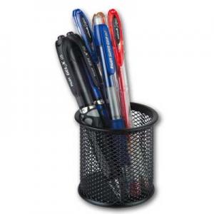Pieštukinė Office Depot, metalinė, perforuota, maža, juodos spalvos