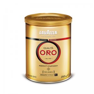Kava LAVAZZA ORO, malta, 250 g, metalinėje dėžutėje