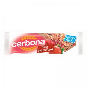 Javainių batonėlis CERBONA Red fruits, 20 g