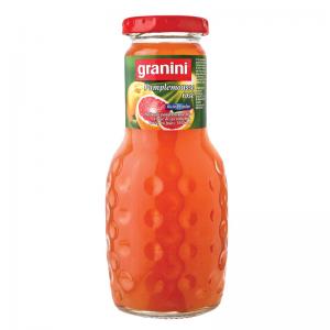 Greipfurtų nektaras GRANINI, 0.25 L, stiklinis butelis D