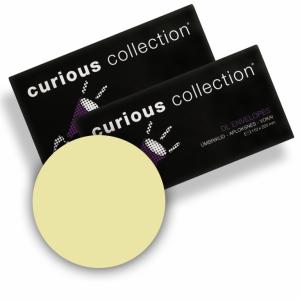 Dekoratyviniai vokai Curious White Gold, C65, 110x220mm, 120g, 20vnt