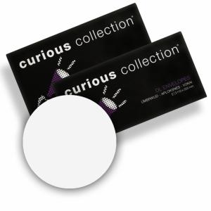 Dekoratyviniai vokai Curious Ice Silver, C65, 110x220mm, 120g, 20vnt