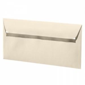 Dekoratyvinis vokas Paper Poetry C65, 114x224mm, 100g, dramblio kaulo spalvos, 1vnt