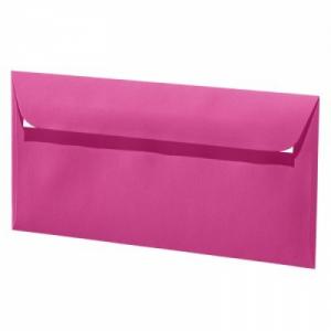 Dekoratyvinis vokas Artoz C65, 114x224mm, 100g, fuksijos rožinės spalvos, 1vnt