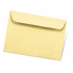 Dekoratyvinis vokas Artoz C6, 114x162mm, 100g, kreminės spalvos, 1vnt
