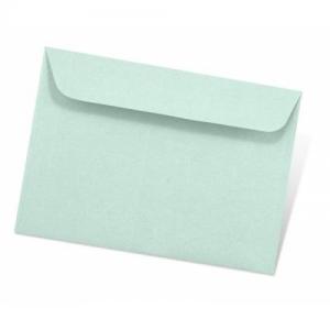 Dekoratyvinis vokas Paper Poetry C6, 114x162mm, 100g, mėtos spalvos, 1vnt