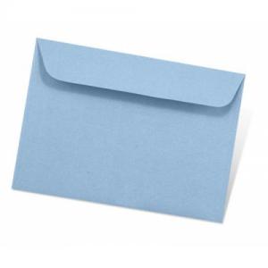 Dekoratyvinis vokas Artoz C6, 114x162mm, 100g, pastelinės mėlynos spalvos, 1vnt