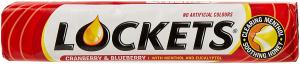 Pastilės LOCKETS Cranberry Blueberry, 41 g