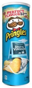 Užkandis PRINGLES salt and vinegar flavor, 165g.