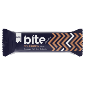 Baltymų batonėlis PULS BITE šokolado skonio, 35g