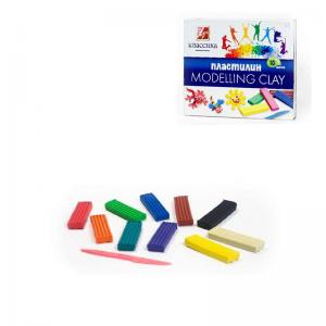 Plastilinas LUČ KLASIKA, 10 spalvų