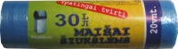 **Šiukšlių maišai Alfena, 30l, 20mik, 20vnt., melsvos spalvos