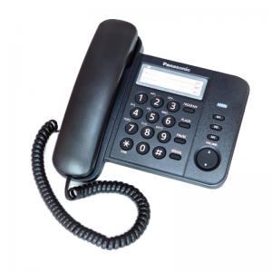 Telefonas Panasonic KX-TS520, Juoda