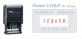 Antspaudas S226/P COLOP su polimeru