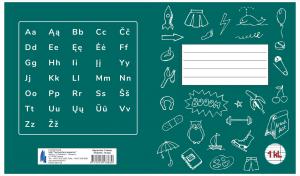Sąsiuvinis TECHNOINFORM, 1 klasei, A5, 12 lapų, 70 gsm, linijomis