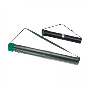 Dėklas brėžiniams Linex DT, 70-124cm, plastikinis, juodos spalvos