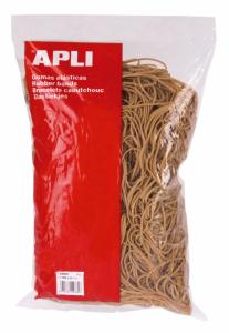 Gumelės Apli, 100x2mm, 100g, natūralios spalvos