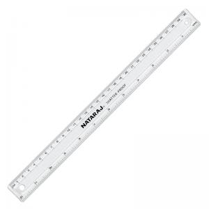 Liniuotė NATARAJ, 30 cm, lanksti, su dviem skalėmis