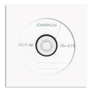 OMEGA DVD-R 4,7GB 16X Vokelyje, pakuotė 10vnt