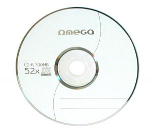 OMEGA CD-R 700MB 52X Vokelyje, pakuotė 10vnt