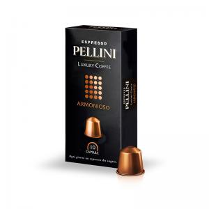 Maltos kavos kapsulės PELLINI TOP Luxury Armonioso, 50g (10x5g), 10 vnt./pak.